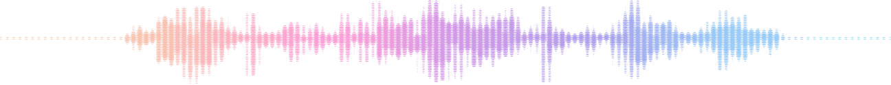 Audio waveform gradient